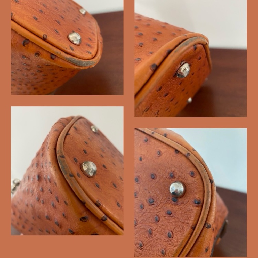 Gorgeous Leather Locking Satchel - Includes Lock & Key - Picture 6 of 17